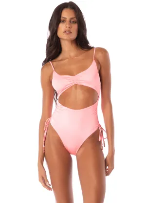 Maaji Orchid Pink Kai Cut Out One Piece Maaji