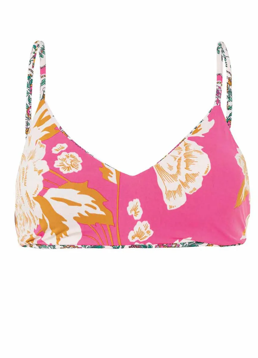 Maaji Ornamental Vintage Rocks Sporty Bralette Bikini Top Maaji