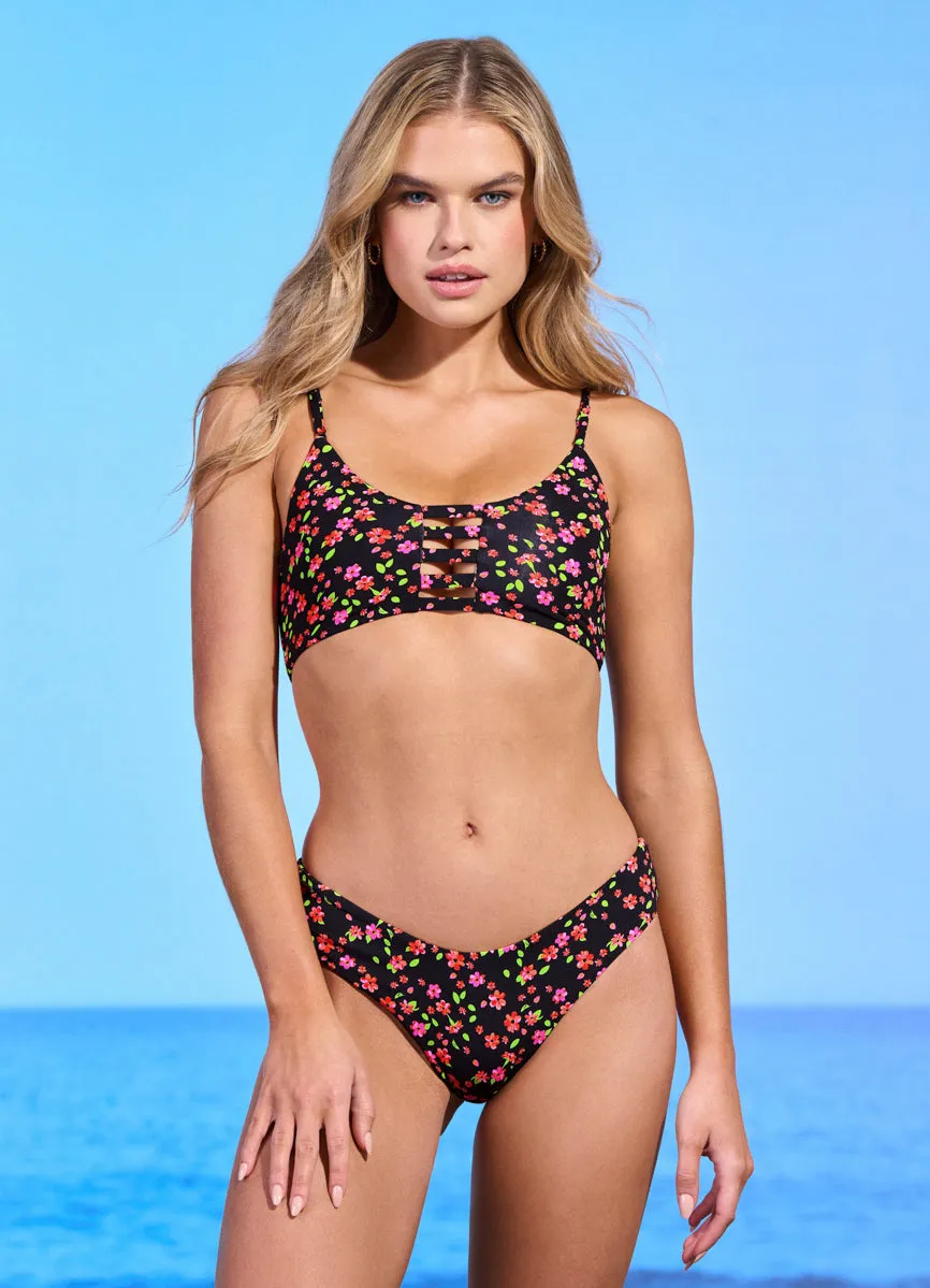 Maaji Pansie Journey Double V Bikini Bottom Maaji