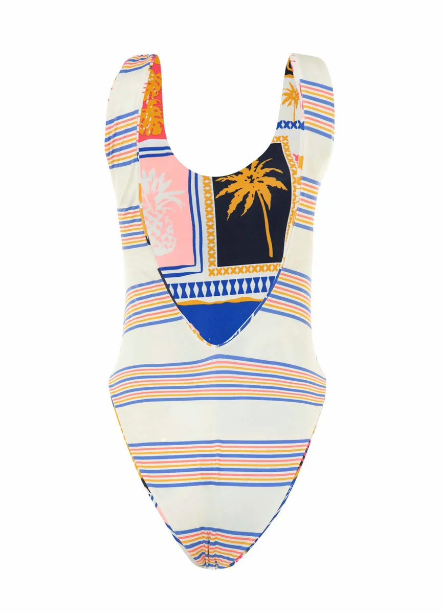 Maaji Paradise Postals Claire Classic One Piece Maaji
