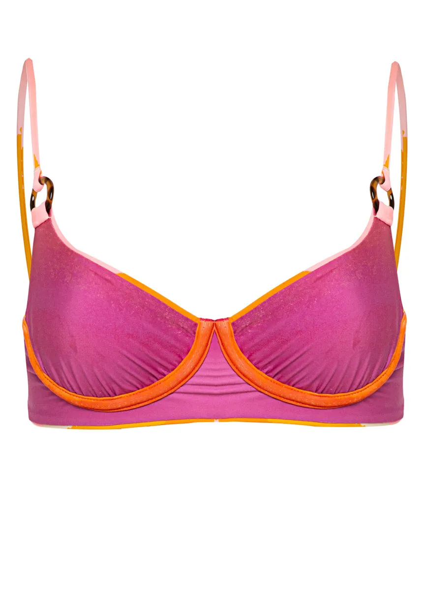 Maaji Paradiso Waves Archer Underwire Bikini Top Maaji
