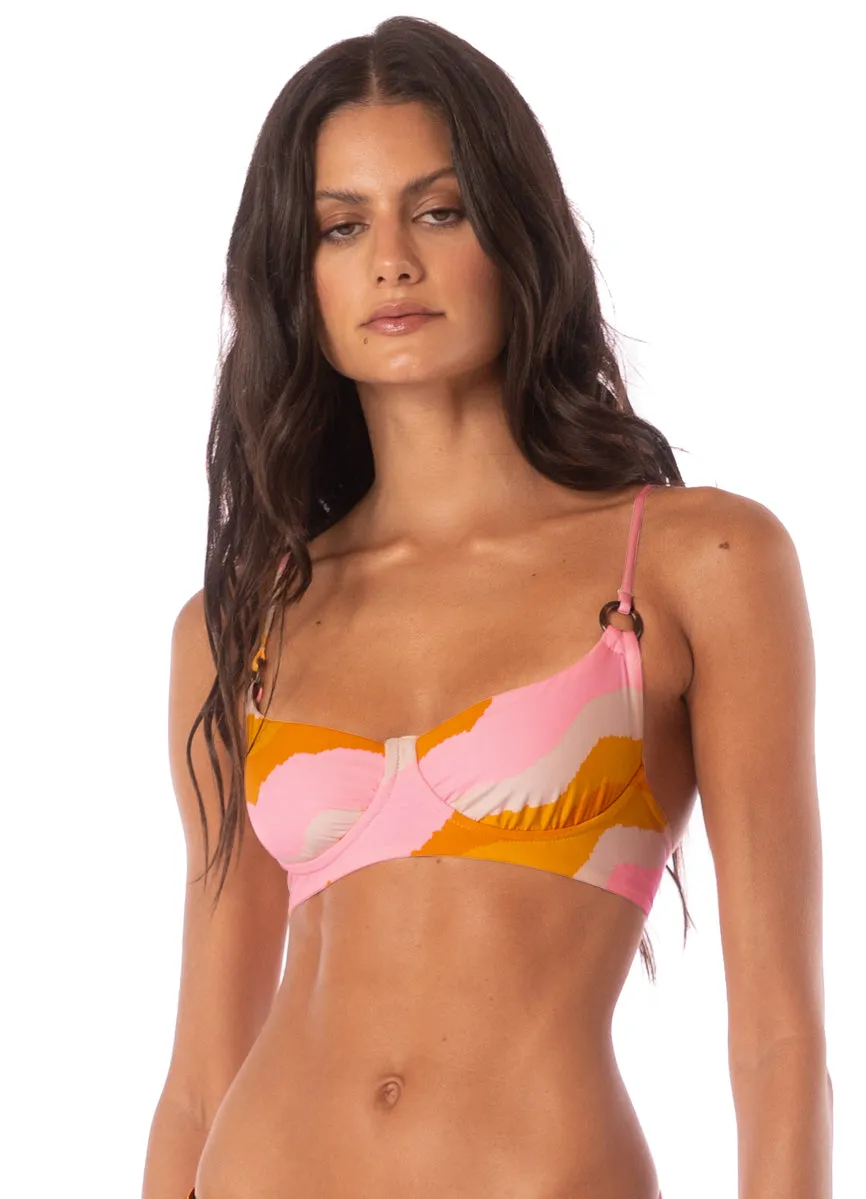 Maaji Paradiso Waves Archer Underwire Bikini Top Maaji
