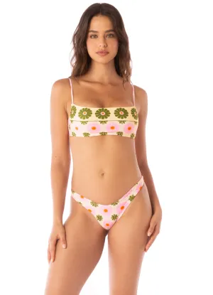 Maaji Pastel Flourish Scape Sporty Bralette Bikini Top Maaji