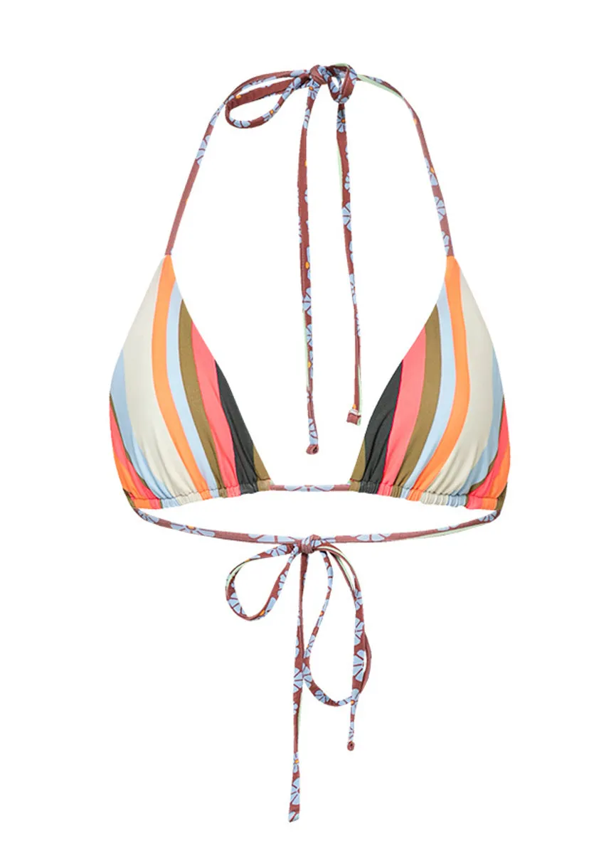 Maaji Pattern Scope Balmy Sliding Triangle Bikini Top Maaji