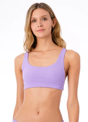 Maaji Periwinkle Donna Sporty Bralette Bikini Top Maaji