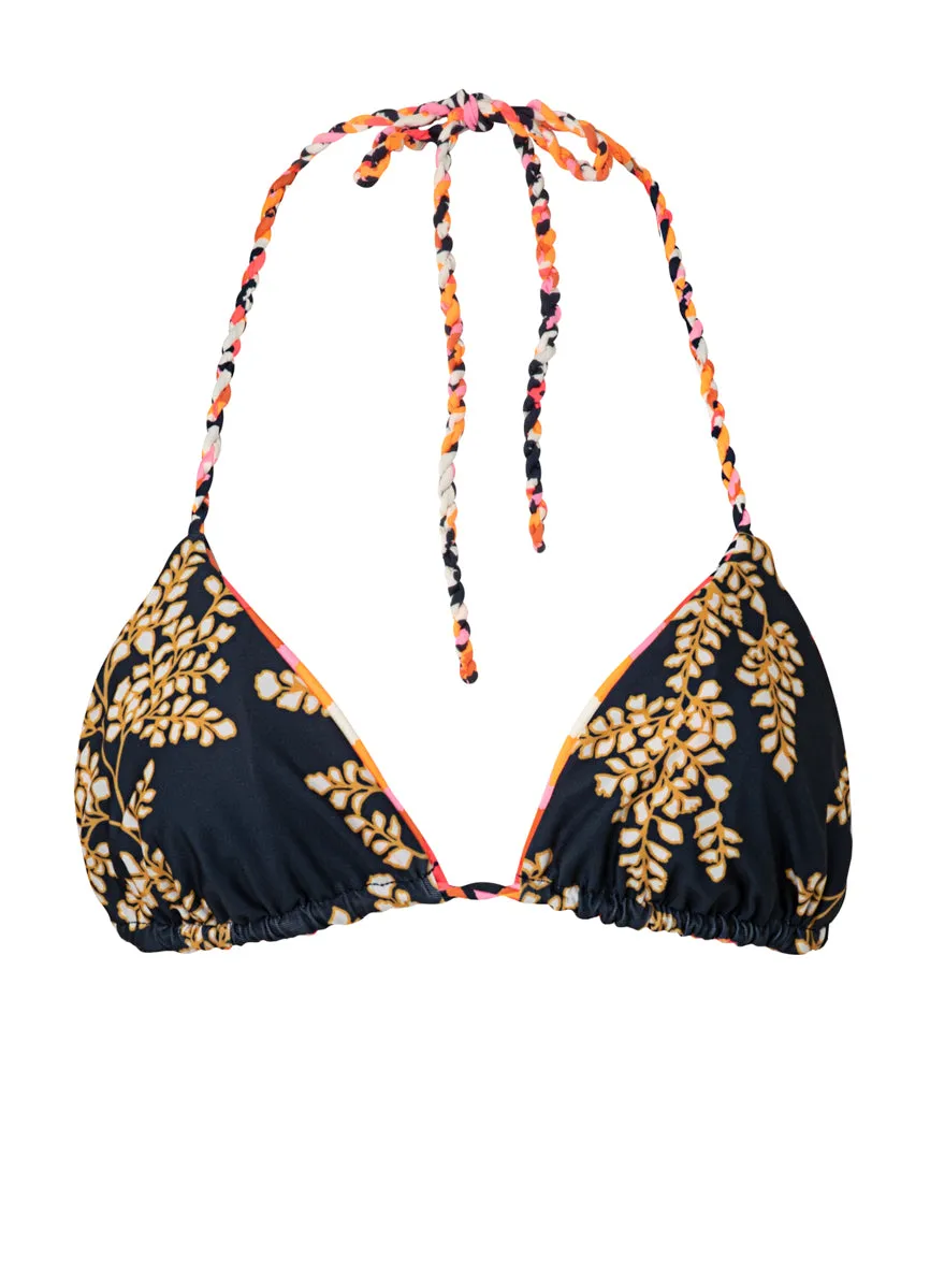 Maaji Prism Cat Edge Sliding Triangle Bikini Top Maaji