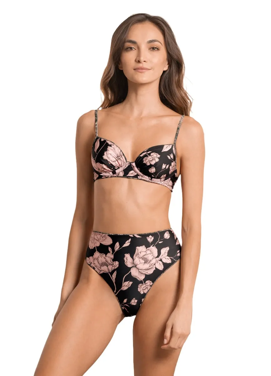 Maaji Python Vitto High Rise/High Leg Bikini Bottom Maaji