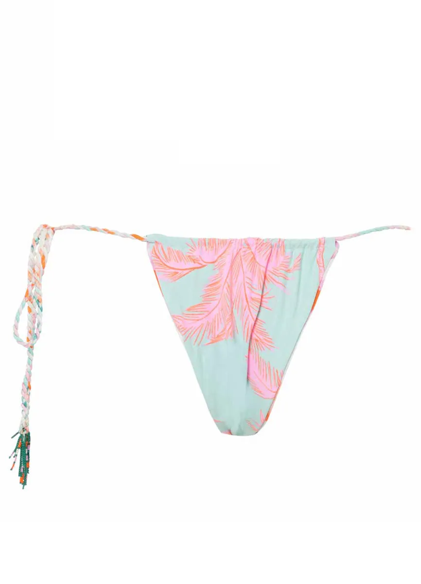 Maaji Rainbow Dye Spray Single Strap Bikini Bottom Maaji