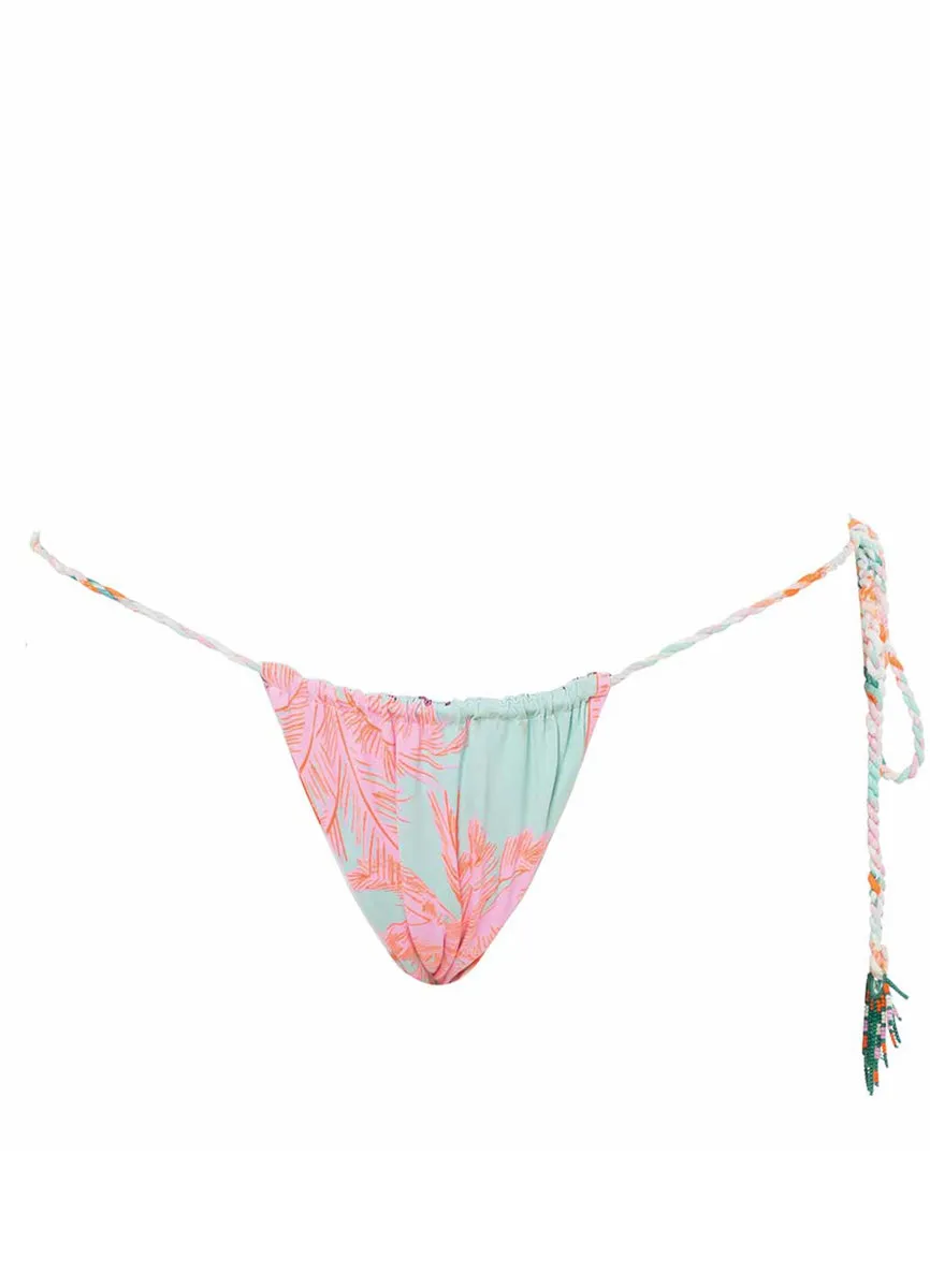 Maaji Rainbow Dye Spray Single Strap Bikini Bottom Maaji