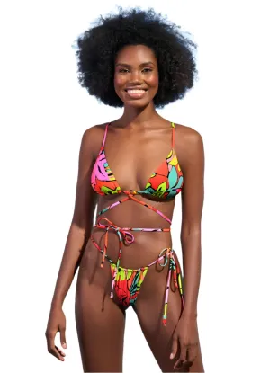 Maaji Rainforest Coco Sliding Triangle Bikini Top Maaji