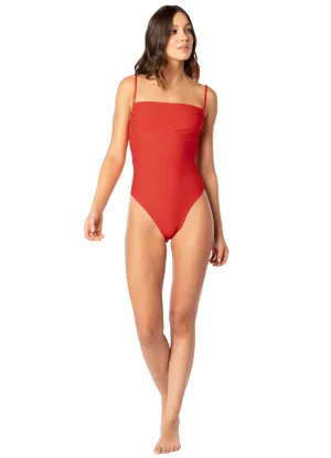 Maaji Red Camelia Brittany Classic One Piece Maaji