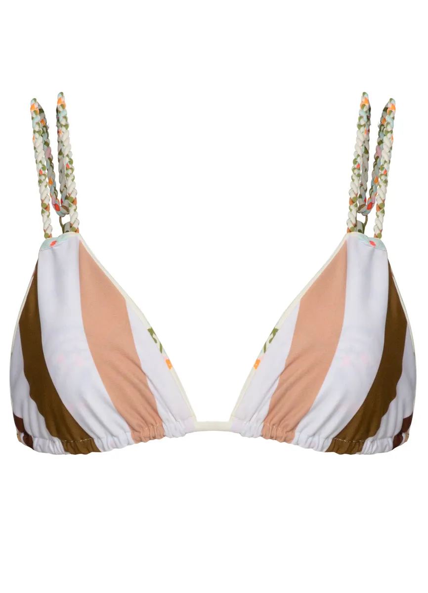 Maaji Sandstone Tropics Breeze Sliding Triangle Bikini Top Maaji