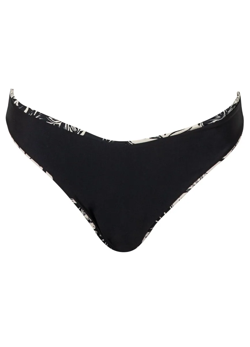 Maaji Sepia Fiori Sublimity Regular Rise Classic Bikini Bottom Maaji