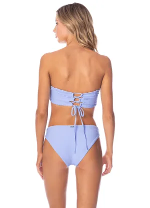 Maaji Serenity Blue Sublimity Regular Rise Classic Bikini Bottom Maaji