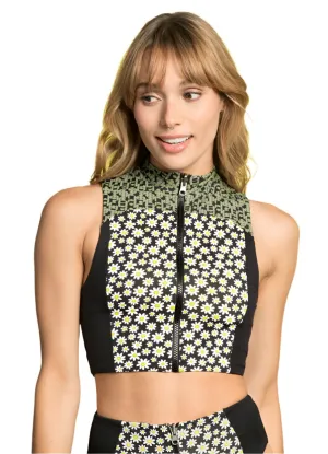 Maaji Smiley Daisy Feel Swim Crop Top Maaji
