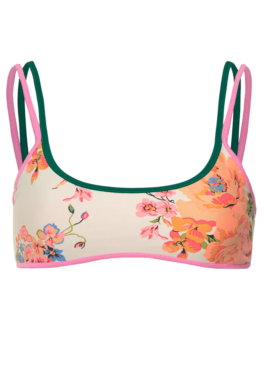 Maaji Strawberry Breeze Islay Sporty Bralette Bikini Top Maaji