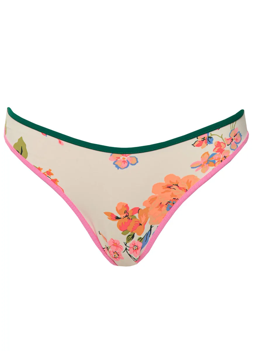 Maaji Strawberry Breeze Max Regular Rise Classic Bikini Bottom Maaji