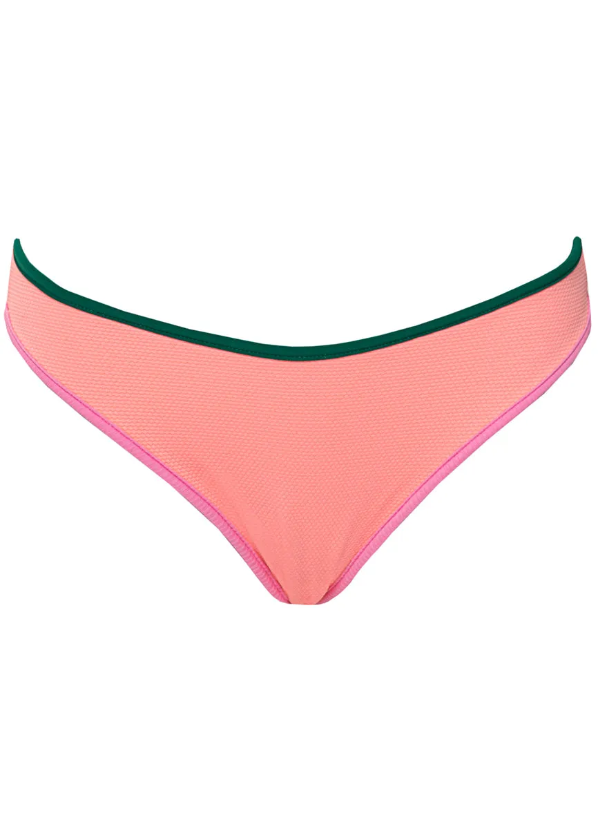 Maaji Strawberry Breeze Max Regular Rise Classic Bikini Bottom Maaji