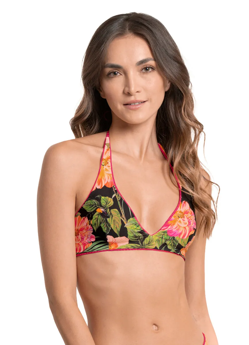 Maaji Strawberry Chicago Halter Bralette Bikini Top Maaji