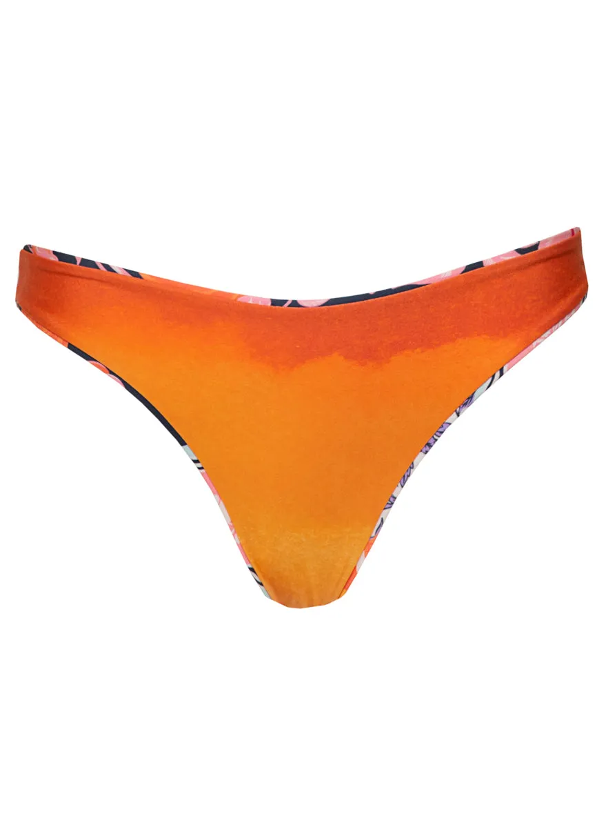 Maaji Sundance Pink Sublimity Regular Rise Classic Bikini Bottom Maaji