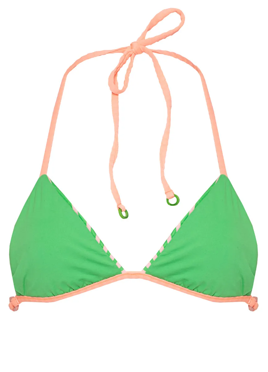Maaji Sunrise Colada Nala Fixed Triangle Bikini Top Maaji
