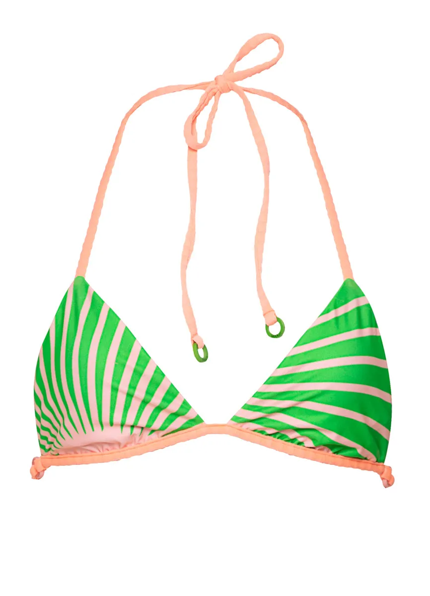 Maaji Sunrise Colada Nala Fixed Triangle Bikini Top Maaji