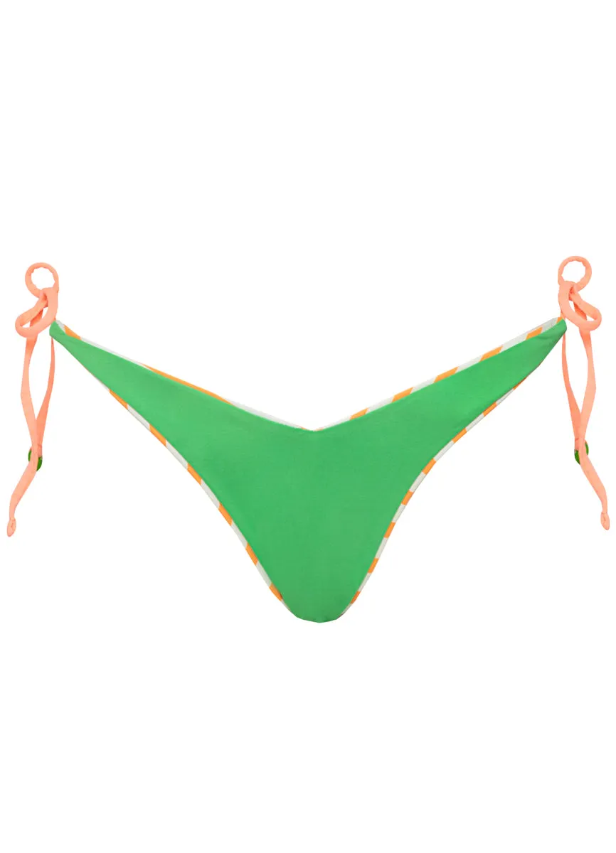 Maaji Sunrise Colada Sunshine Regular Rise Tie Side Bikini Bottom Maaji