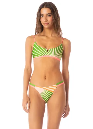 Maaji Sunrise Colada Victor V Wire Bralette Bikini Top Maaji