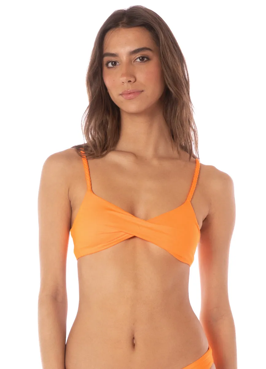 Maaji Tangerine Dream Temis Classic Bralette Bikini Top Maaji