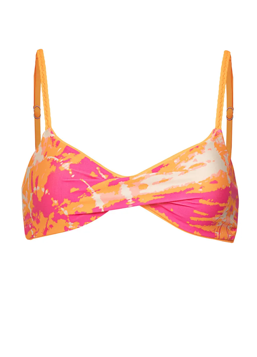 Maaji Tangerine Dream Temis Classic Bralette Bikini Top Maaji