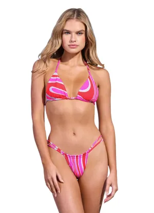 Maaji The Wave Balmy Sliding Triangle Bikini Top Maaji