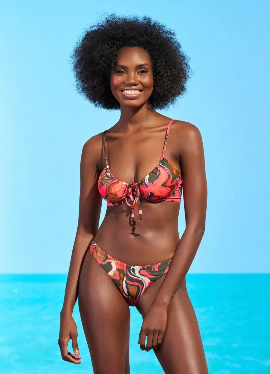 Maaji Twister Splendour High Leg Bikini Bottom Maaji
