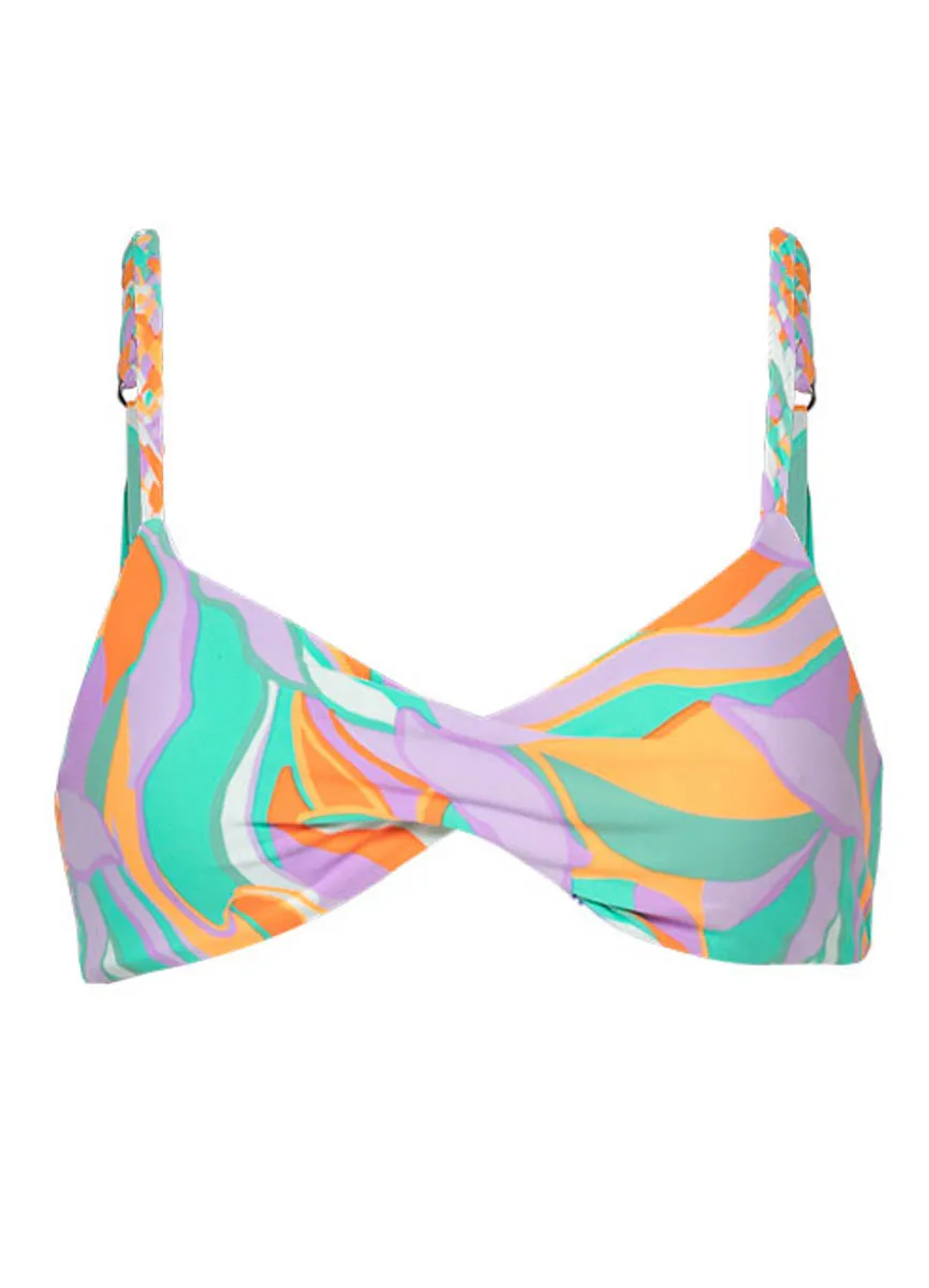 Maaji Urban Oasis Temis Twisted Bralette Bikini Top Maaji