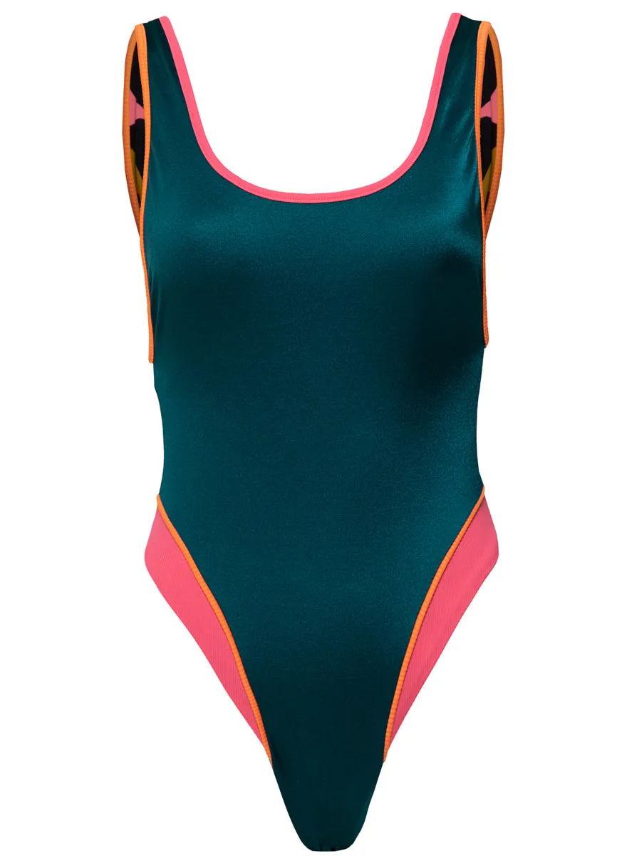 Maaji Verdant Breeze Seafoam Classic One Piece Maaji