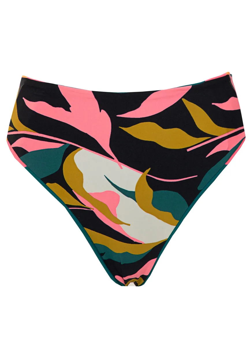 Maaji Verdant Breeze Wanderer High Rise Classic Bikini Bottom Maaji