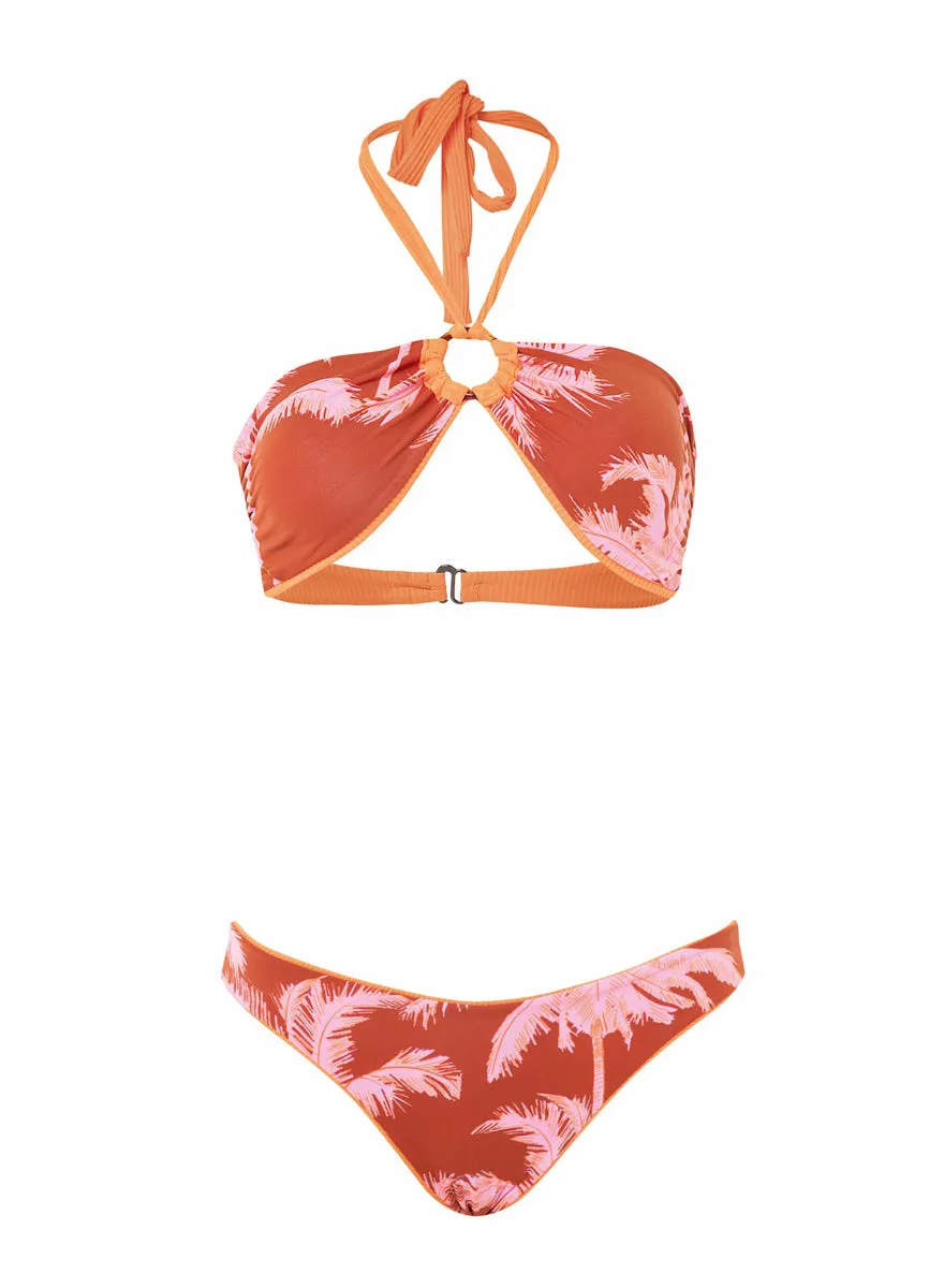 Maaji Vibrant Orange Sublimity Classic Bikini Bottom Maaji