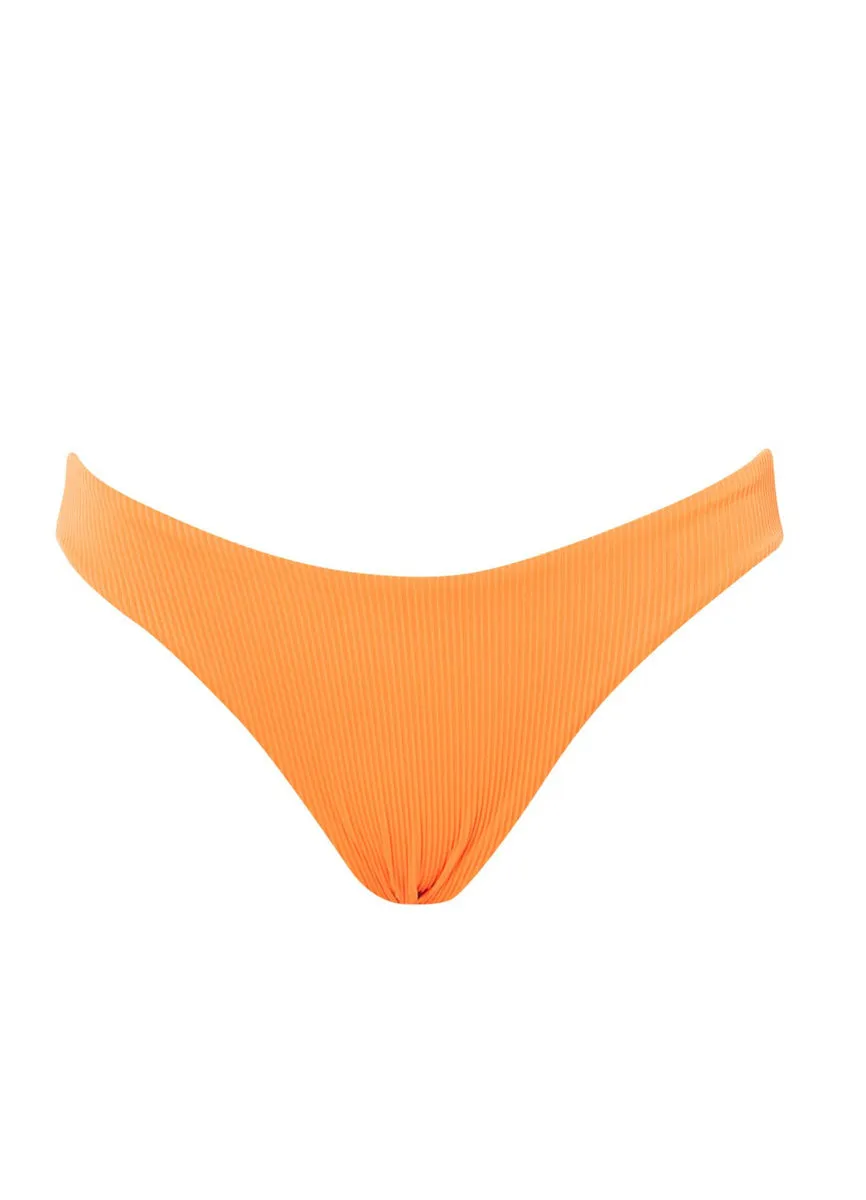 Maaji Vibrant Orange Sublimity Classic Bikini Bottom Maaji