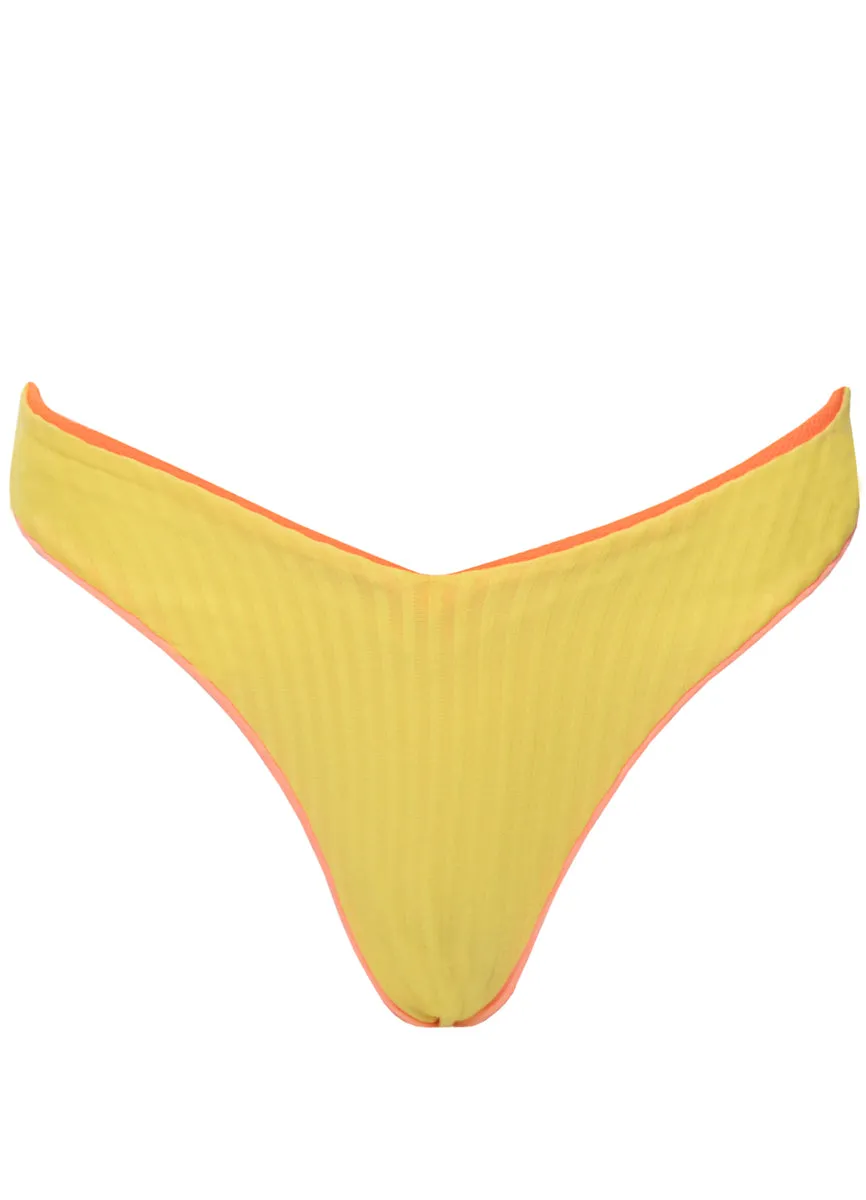 Maaji Watermelon Daiquiri Valerian Regular Rise Double V Bikini Bottom Maaji