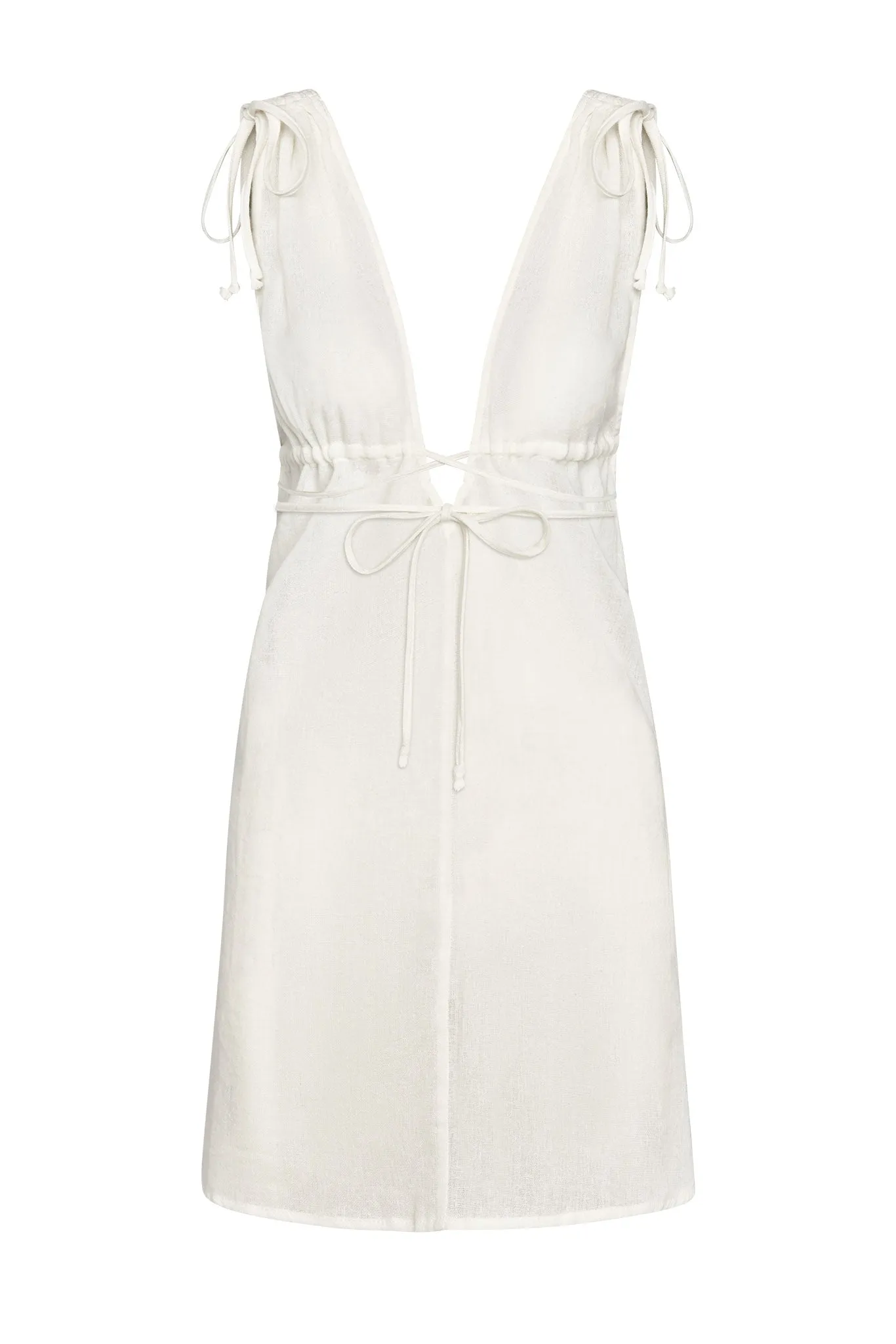 Mallorca Mini Dress - Ivory Monday Swimwear