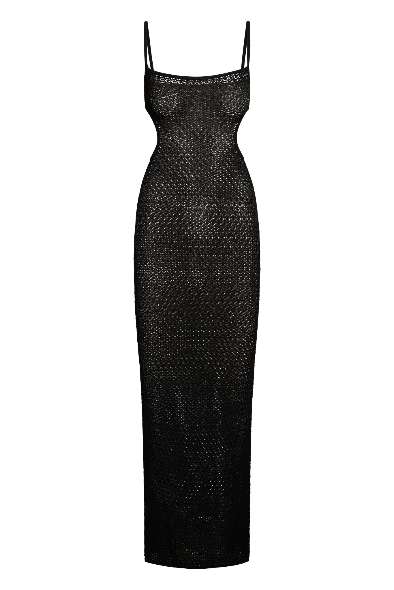 Marrakesh Dress - Black Lace Crochet Monday Swimwear