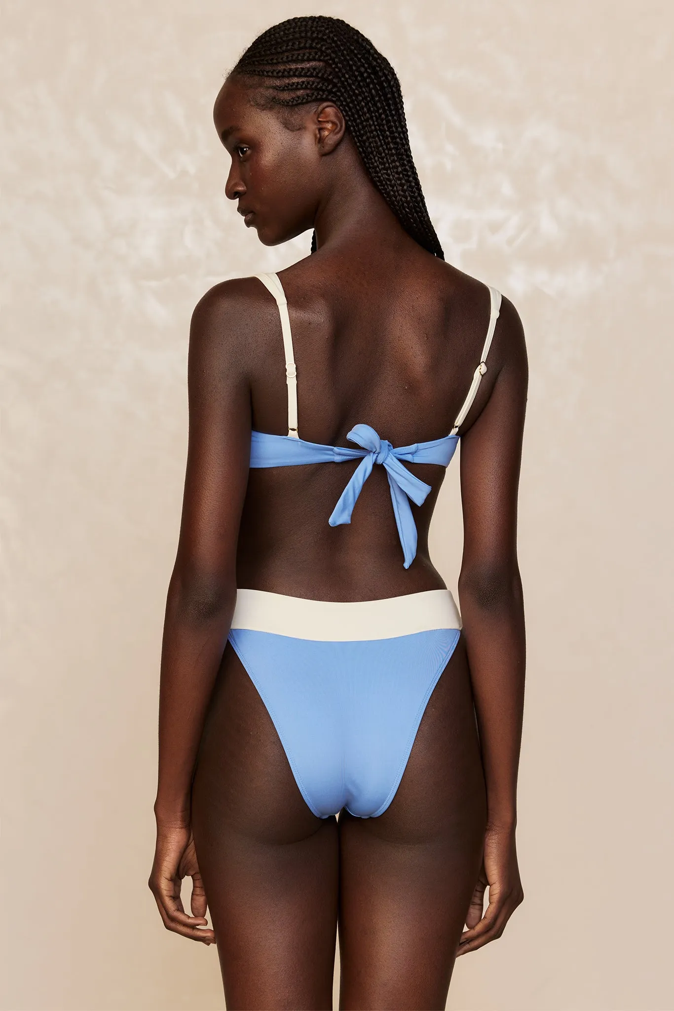 Marseille Bottom - Azure/Ivory Monday Swimwear