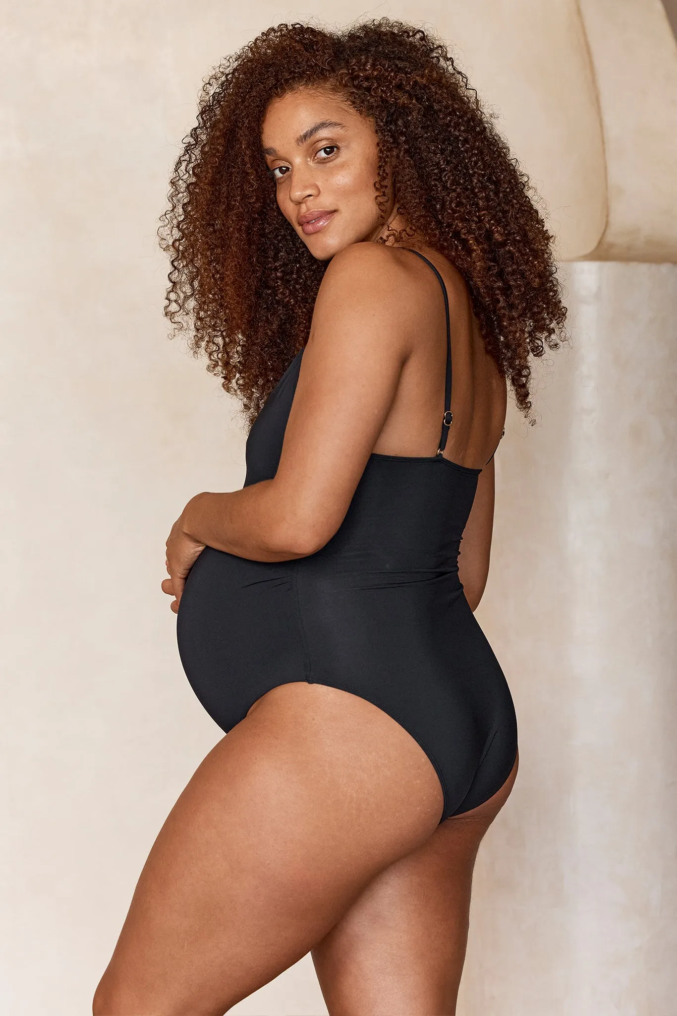 Maternity Bahamas One Piece - Black Monday Swimwear