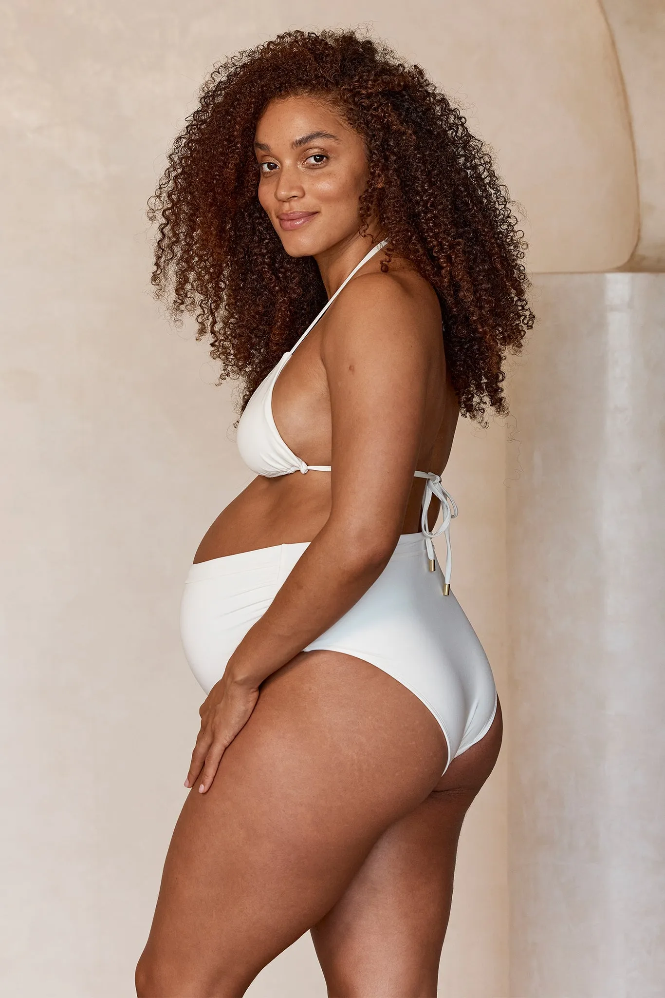 Maternity Riviera Bottom - Ivory Monday Swimwear