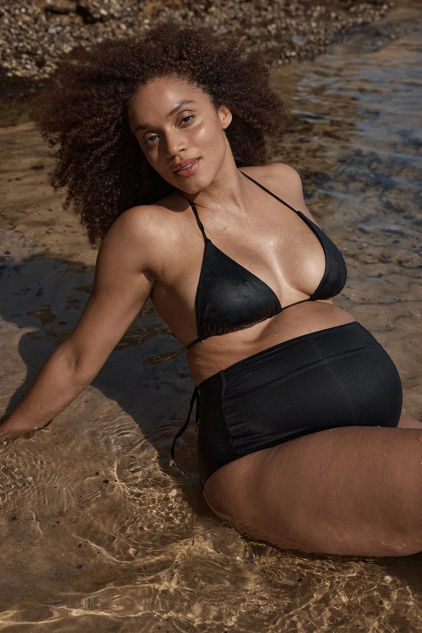 Maternity Sorrento Bottom - Black Monday Swimwear