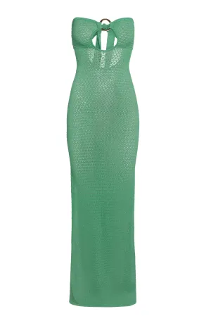 Montego Bandeau Dress - Pond Lace Crochet Monday Swimwear