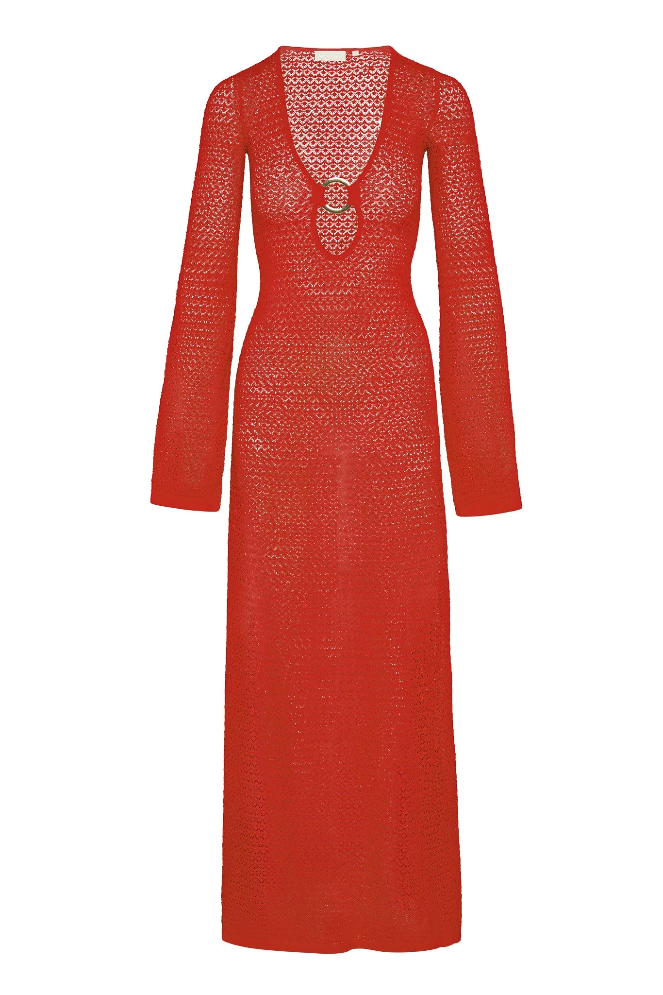 Montego Dress - Chili Pepper Lace Crochet Monday Swimwear