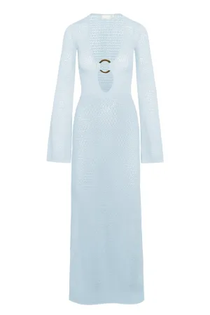 Montego Dress - Ice Lurex Lace Crochet Monday Swimwear