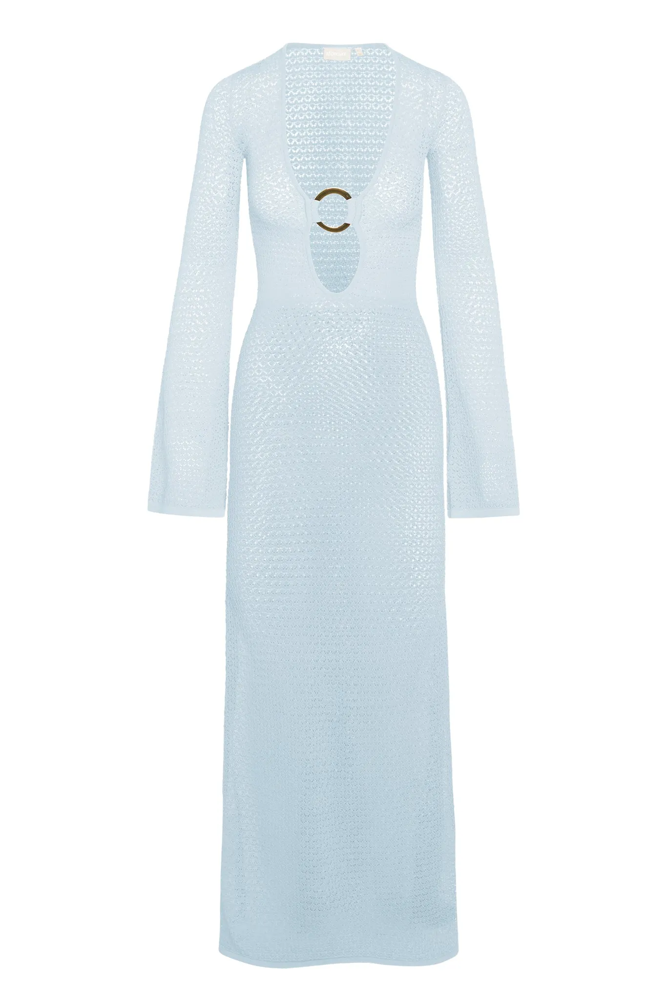 Montego Dress - Ice Lurex Lace Crochet Monday Swimwear