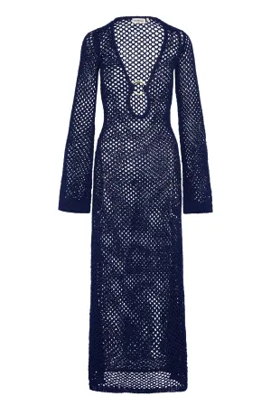 Montego Dress - Midnight Crochet Monday Swimwear