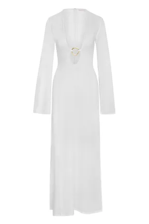 Montego Dress - White Linen Monday Swimwear